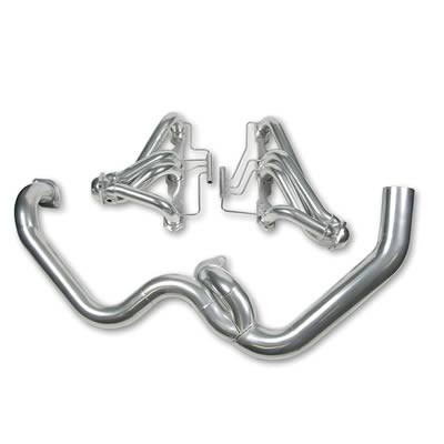 Hooker Street Force Headers 2055-1HKR 1986-1990 Camaro,Firebird, 305,350 Ceramic Coated Shorty Headers with Y-Pipe