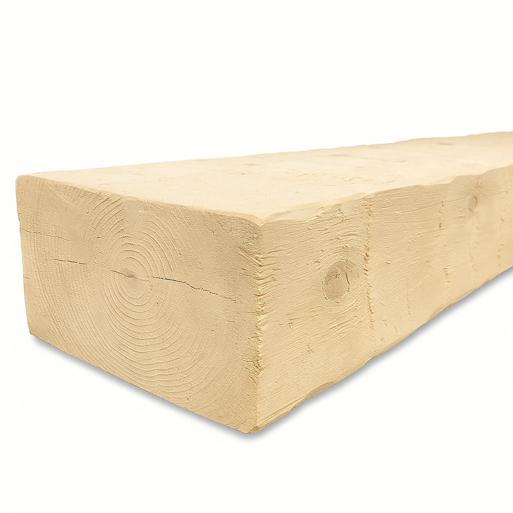 Hand Hewn Beam Mantels
