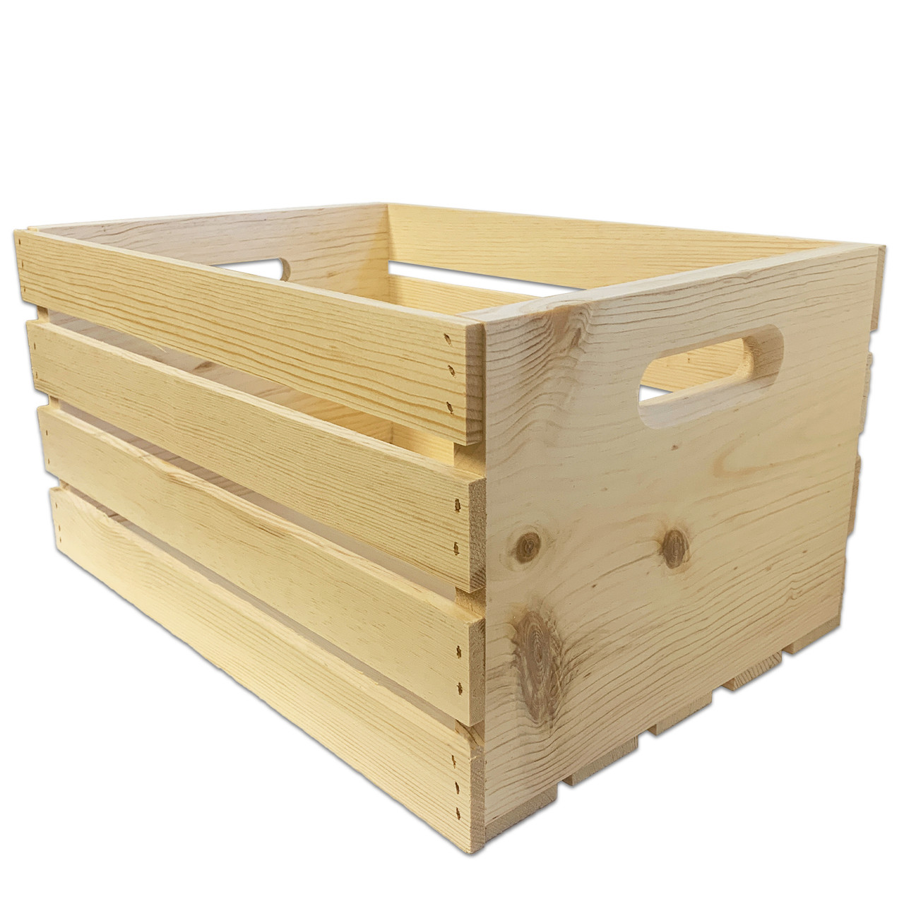 Pine Handle Crate Large (6 Pack) - Birch Logs