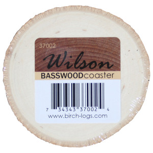 BASSWOOD COASTERS (SET OF 8) BASSWOOD COASTERS (SET OF 8)