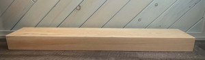 Wilson Timber Mantel 3.5" x 7.5" x 48" (Honey) Wilson Timber Mantel 3.5" x 7.5" x 48" (Honey)