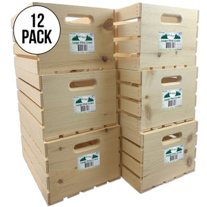 Pine Handle Crate Large (12 Pack) Pine Handle Crate Large (12 Pack)