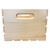 Pine Handle Cube Crate (2 Pack)