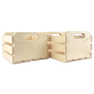 Pine Handle Crate Small