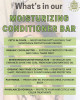 What's in the One Earth Moisturizing Conditioner Bar infographic