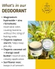 What's in One Earth Body Care natural Deodorant infographic
