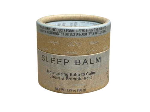 One Earth Body Care Sleep Balm closed jar