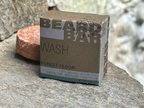 Beard Wash Bar, Forest Floor aroma Beard Wash Bar, Forest Floor aroma
