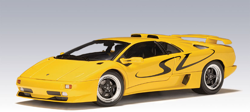 Re-stock, parts for 70083 Lamborghini Diablo SV Yellow 