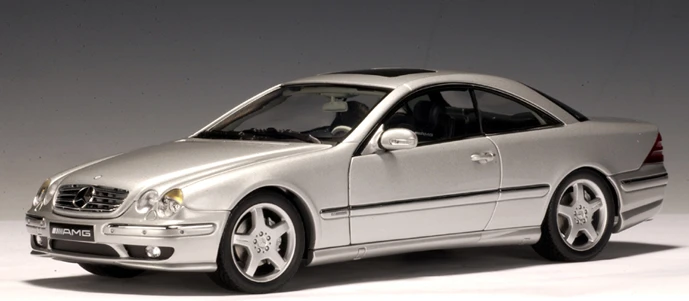 Now stock, parts for 70125 Mercedes Benz CL 55 AMG F1 Edition Silver