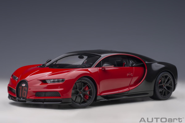 Re-stock, parts for 70996 Bugatti Chiron Sport Italian Red / Carbon 