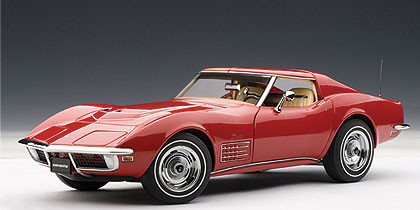 Now stock, parts for 71172 Corvette 1970 Monza Red