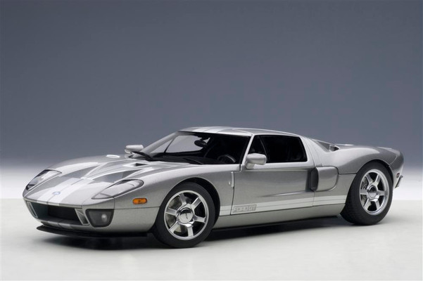 Now Stock, parts for 73025 Ford GT 2004 Titanium Grey with Silver Stripes