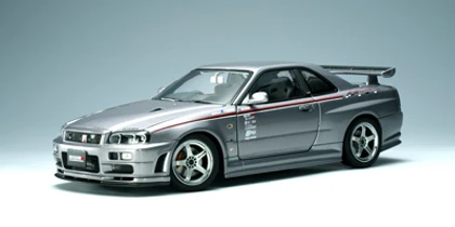 Now stock, parts for 77358 Nissan Skyline R34 GT-R Nismo S-Tune Silver 