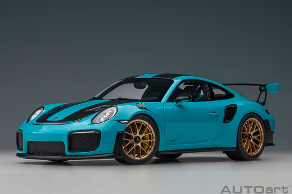 Now stock, parts for 78175 Porsche 911 991.2 GT2 RS Weissach Package Blue