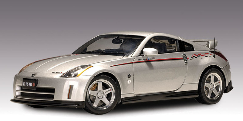 Now stock, parts for 80280 Nissan 350z S-Tune Silver