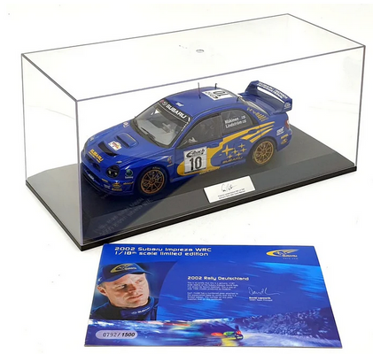 Now stock, parts for 80293 Subaru Impreza World Rally 2002 T. Makinen With figurines