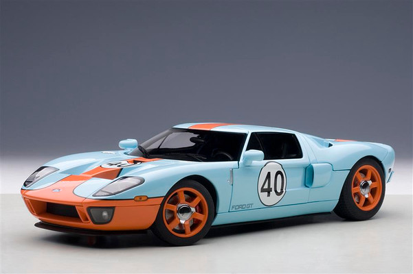 Now stock, parts for 80513 Ford GT 2004 Blue Orange Livery #40