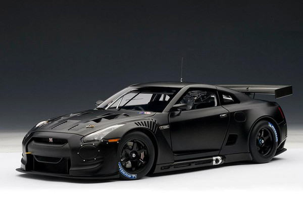 Now stock, parts for 81077 Nissan R35 GT-R GT-1 FIA GT Matt Black 