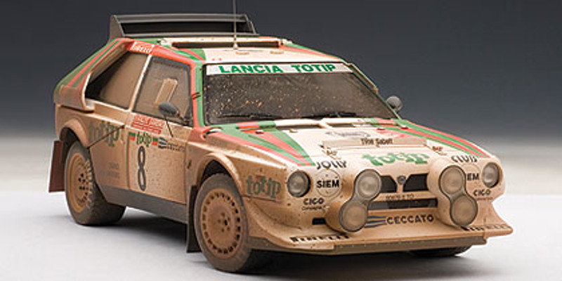 Now stock, parts for 88619 Lancia Delta S4 Rally San Remo 1986 #8 Muddy Version 