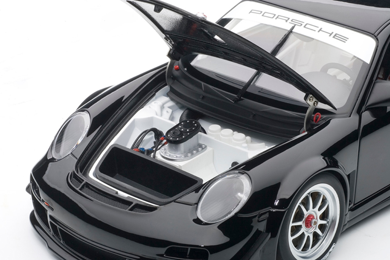 1/18 Porsche 911 (997) GT3 R Plain Body Version - Black - AUTOart 