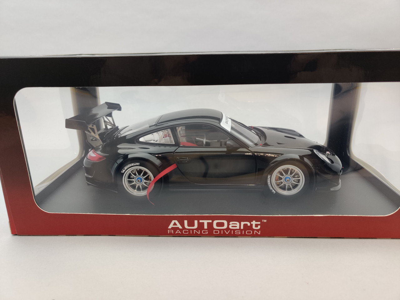 1/18 Porsche 911 (997) GT3 R Plain Body Version - Black - AUTOart 