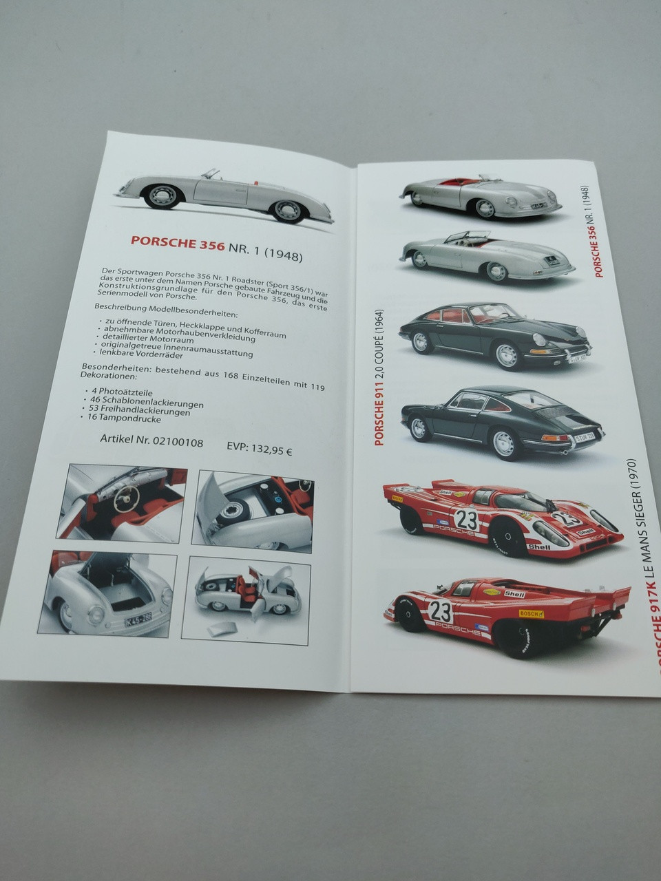 PORSCHE Museum Catalogue カタログ Porsche Museum - Brochure - AUTOart Spares
