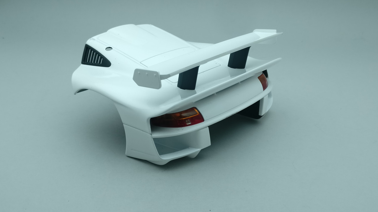 Gt1 Rear Wing 911 GT1 Plain body White - Rear Compartment Cover / Spoiler - AUTOart ...