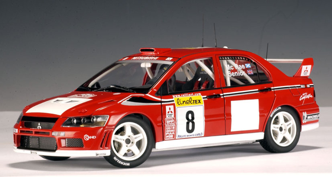 Mitsubishi - 80252 Mitsubishi Lancer EVO VII WRC #8 - AUTOart Spares