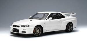 77337 Skyline GT-R(R34) V-Spec II Upgraded White