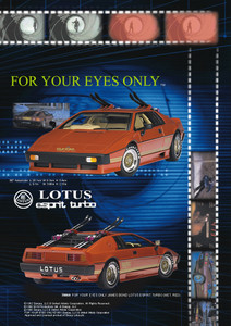 70060 Lotus Esprit Turbo James Bond Red
