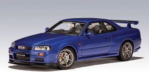 77331-1 Skyline R34 GTR V-Spec II Bayside Blue
