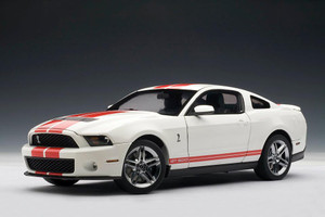 72919 Mustang GT500 2010 Performance White