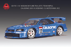 80176 Skyline R34 JGTC Team Impul Calsonic #12
