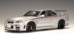 80180 Nissan Skyline R34 GTR Z-Tune Silver