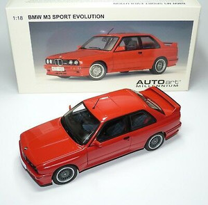70561 BMW M3 E30 EVOLUTION Red First Release