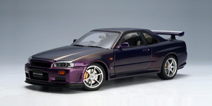 77305 Nissan Skyline GT-R R34 Upgraded Purple