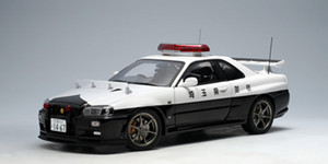 77351 Nissan Skyline GTR R34 Police Car