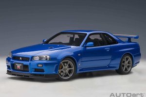 77408 Skyline R34 GT-R V-Spec II Bayside blue