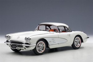 71147 1958 Corvette Snowcrest White