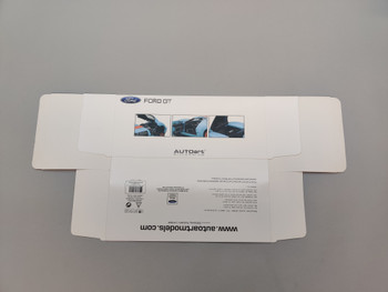 Box Sleeve - 80513 Ford GT LM 2004 Gulf Livery #40 Box Sleeve - 80513 Ford GT LM 2004 Gulf Livery #40