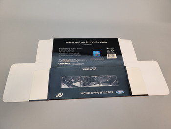 Box Sleeve - 80514 Ford GT LM Spec II Test Car 2005 (carbon fiber livery) Box Sleeve - 80514 Ford GT LM Spec II Test Car 2005 (carbon fiber livery)