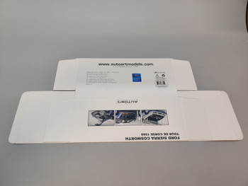 Box Sleeve - 88811 Ford Sierra Cosworth Corse 1988 Carlos Sainz #12 Box Sleeve - 88811 Ford Sierra Cosworth Corse 1988 Carlos Sainz #12