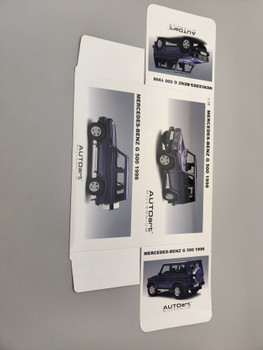 Box Sleeve - 76114 Mercedes-Benz G500 (blue) 1998 (SWB) Box Sleeve - 76114 Mercedes-Benz G500 (blue) 1998 (SWB)