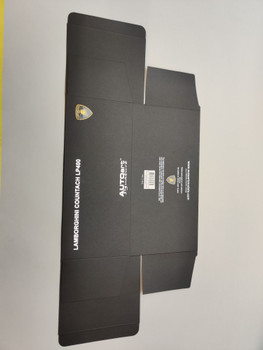 Box Sleeve - 74646 Lamborghini Countach LP400 (yellow) 1974 Box Sleeve - 74646 Lamborghini Countach LP400 (yellow) 1974