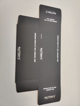 Box Sleeve - 89776 Nissan R390 GT1 L.M. 1997 "Calsonic" Hoshino/Comas/ Box Sleeve - 89776 Nissan R390 GT1 L.M. 1997 "Calsonic" Hoshino/Comas/
