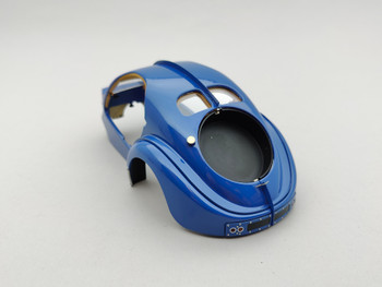 Bugatti 57SC Atlantic Silver Wire Wheel Blue - Body Bugatti 57SC Atlantic Silver Wire Wheel Blue - Body