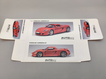 Box Sleeve - 78044 Porsche Carrera GT (red) Box Sleeve - 78044 Porsche Carrera GT (red)
