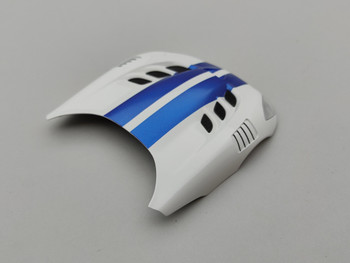 Dodge Viper GTS-R ACR White w/ Blue Stripes - Hood Dodge Viper GTS-R ACR White w/ Blue Stripes - Hood