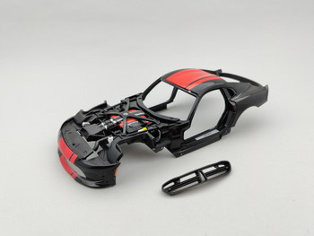 Dodge Viper GTS-R ACR Black w/ Red Stripes - Body Dodge Viper GTS-R ACR Black w/ Red Stripes - Body